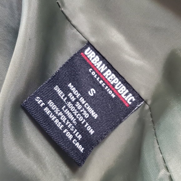 URBAN REPUBLIC COLLECTION GREEN JACKET SZ sm NWT - Picture 13 of 14